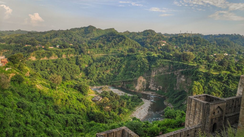 View from the top of fort