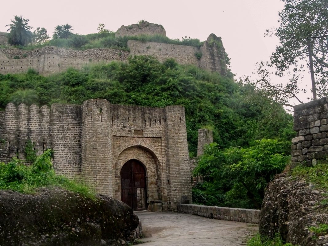 entrance gate to the fort