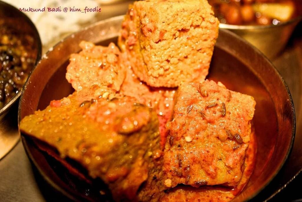 sepu badi - pahadi dish