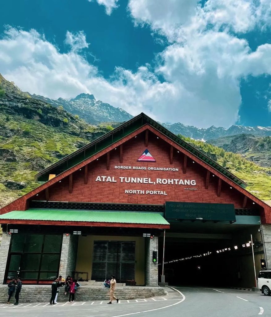 Atal Tunnel North Portal, Rohtang,HP